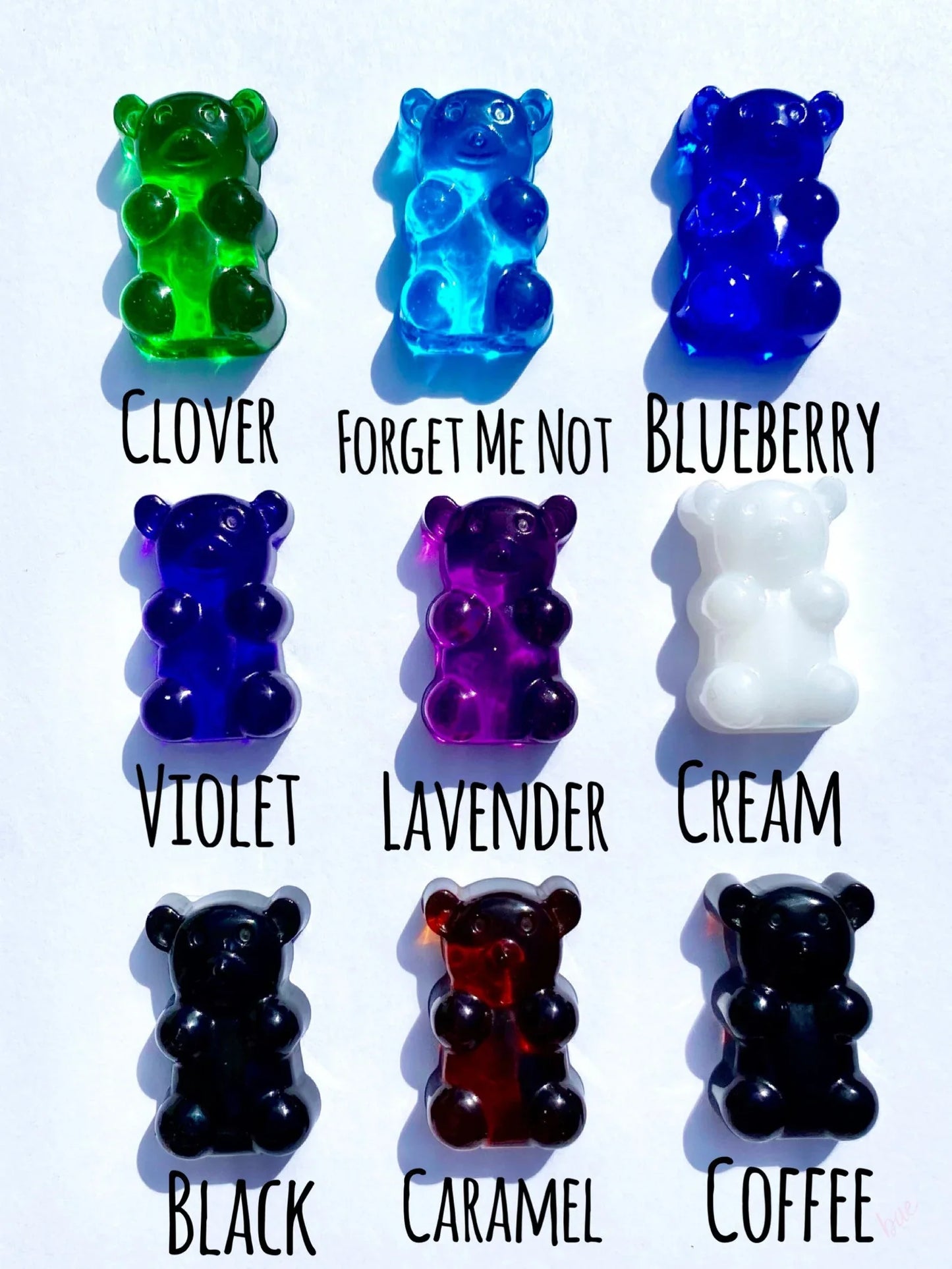 Gummy Bear Keychain/Magnet Set