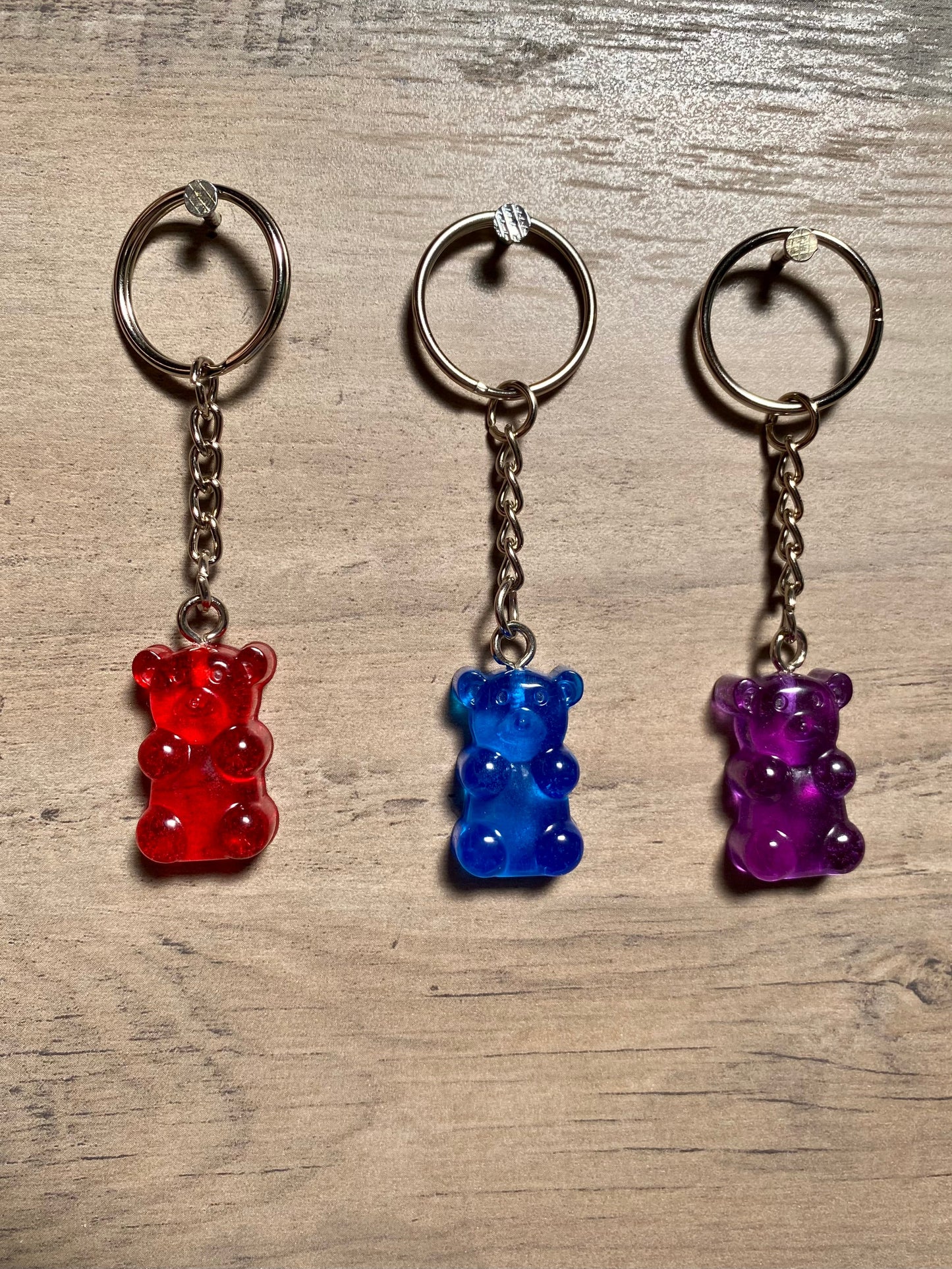 Gummy Bear Keychain/Magnet Set