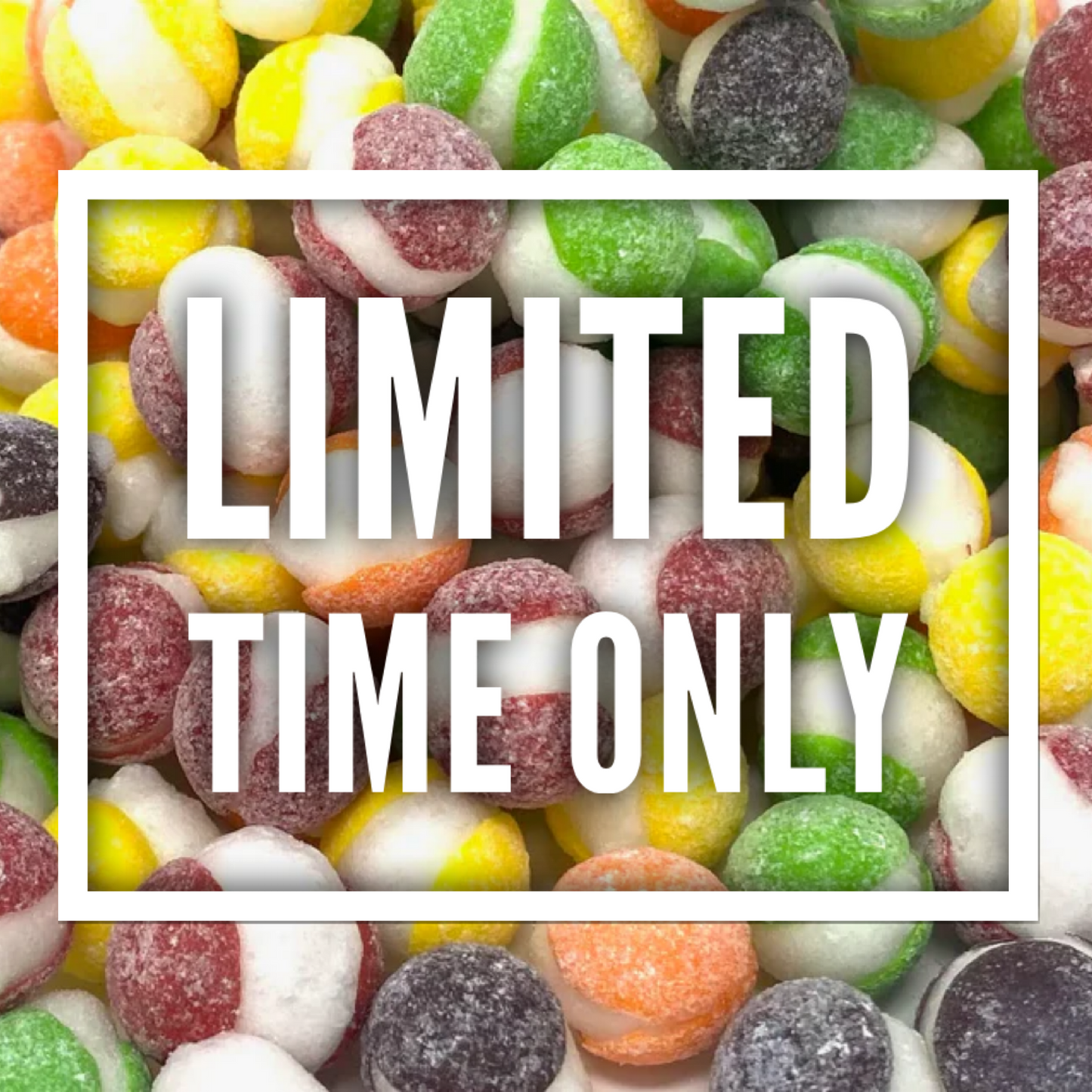Freeze Dried XTREME SOUR Rainbow Bites! LIMITED QUANTITY!