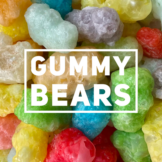 Freeze Dried Gummy Bears!