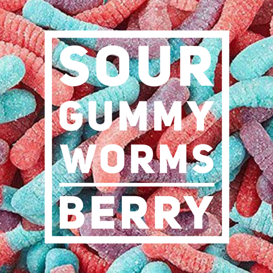 Freeze Dried BERRY Sour Gummy Worms!